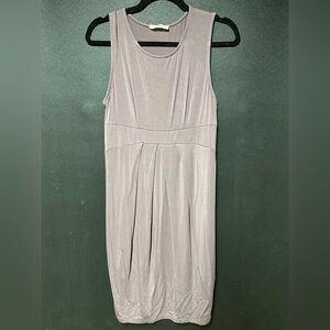 Hello MIZ Sleeveless Midi Maternity Dress